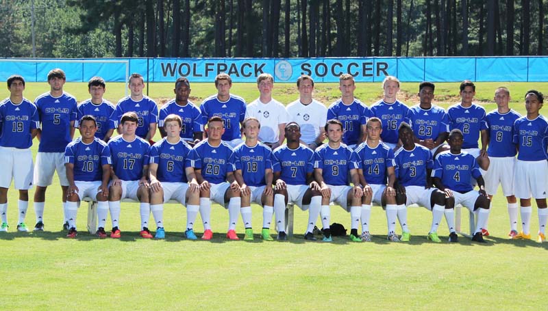 CO_LIN MEDIA / NATALIE DAVIS / The Co-Lin Wolfpack soccer team will also begin their 2014 season today against Northwest starting at 6:30 p.m. Members of the men's team are Juan Zavala, Foday Carr, Zac McLin, Blake Sanchagrin, Matt Brasher, Aaron Guittererrez, Blayne Jones, Kenny Llamas, Logan Tassin, Francisco Robertson, Leondro Menendez, Hoby Mullins, Ezekiel Alvarez, Zayne Mullins, Montie Smith, Dustin Brown, Camilo Posasa, Briyan Paiz, Brenan Beach, Johnny Moore Jr., Milo Robinson, Noah Johnson and Bailey Hart.