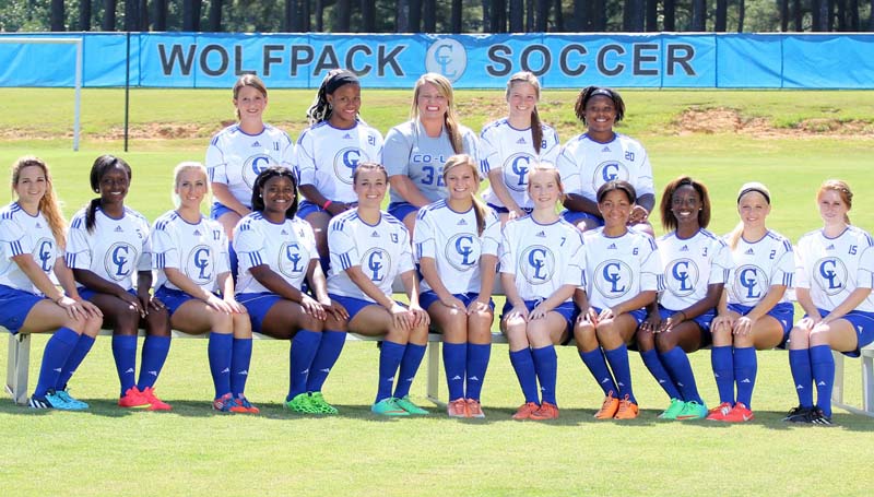 CO-LIN MEDIA / NATALIE DAVIS / The Co-Lin Lady Wolves team will begin their 2014 soccer season today as they host the Northwest Lady Rangers starting at 4 p.m. Members of the Lady Wolves team are Chelsey Pruitt, Si'Edriq Middleton, Calah Chanell, Kerry Hayes, Taylor Moak, Hannah Linnell, Ashley Boler, Christina Knott, Briana Brumfield, Temper Russell, Tori Jackson, Lavada Price, Destiny Allen, Amber Harris and Daneka Jernigan.