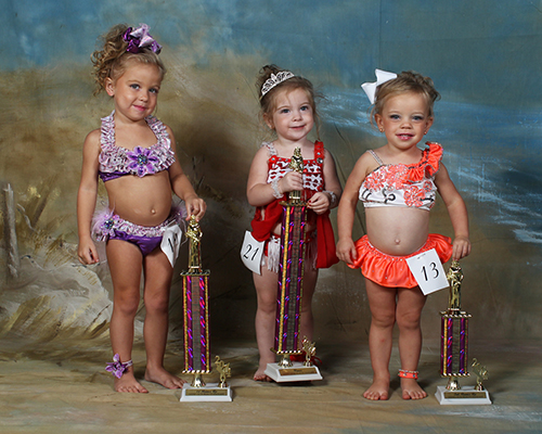 Two year old winners were Julie Jayne Leggett, first place, daughter of Josh and Neisha Leggett; Macy Sones, second place, daughter of Jesse and Sarah Sones; and Analiese Madison Cook, third place, daughter of Jeremy and Angela Cook.