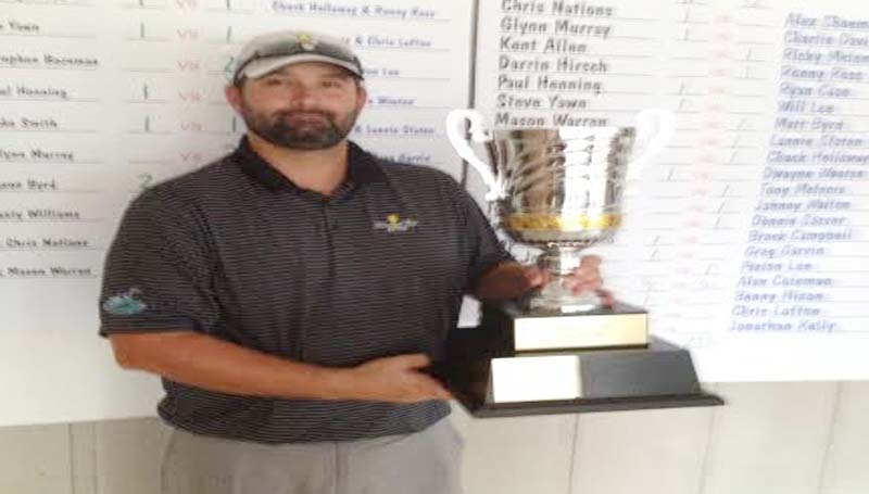 DAILY LEADER / Photo submitted / Captain Alex Shoemake and the Wolf Hollow team gladly brings home the Norwood Cup for the second straight year.