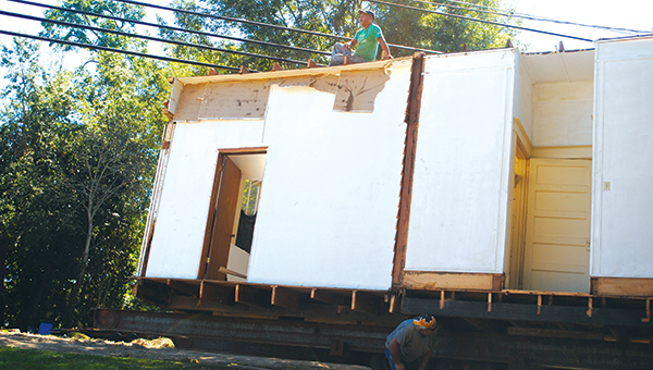 BFA has not made any decisions on what the lot will now be used for. The house will continue to be moved throughout the week.