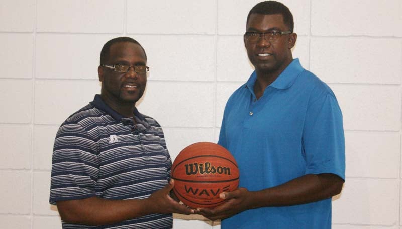 DAILY LEADER / MARTY ALBRIGHT / Brookhaven basketball coaches Preston Wilson (left) and Jimmie Butler will be experiencing new roles for the upcoming 2015-16 season.
