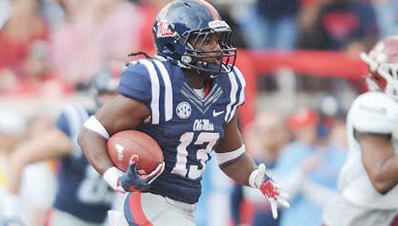 Ole Miss Media / Bruce Newman / Ole Miss' running back Eugene Brazley and the energized Rebels will travel to Auburn to battle the Tigers, Saturday.