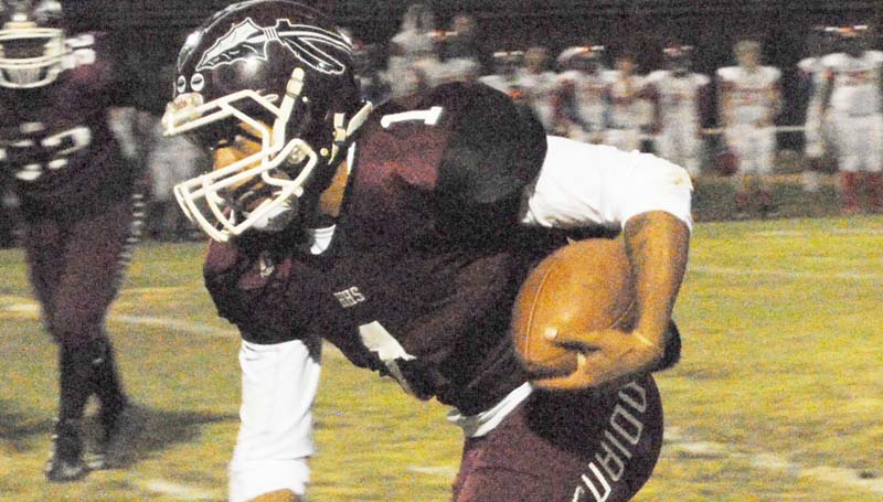 Daily Leader / Marty Albtight / Hazlehurst senior quarterback Ladarrious Williams (1) and the rest of the Indians will visit Foxworth Friday to battle the West Marion Trojans. Kick off is at 7 p.m.