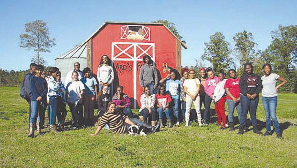 Photo submitted/ Members of the Culinary Arts program include (from left) Demond Byrd, Zaria Newton, Angel Kees, Angelic Banks, Francheska Smith, Shy’kemmia Rockingham, Rileigh Allen, Tiana Hathorn, Jamese Robinson, Maria Wilson, Kali Surface, Kristen Williams, Culinary Arts teacher, Shatera Monroe, Jasmine Stewart, Destiny Smith, Jakia James, Keiyanna Lenoir, Rakegyn Davis, Kizavian Daniels, Key’Azhane Bateaste, Danyale Holloway, Shaquerrionna Alford McCall, Terisha McNair, Amber Nelson and Kyria McCray.