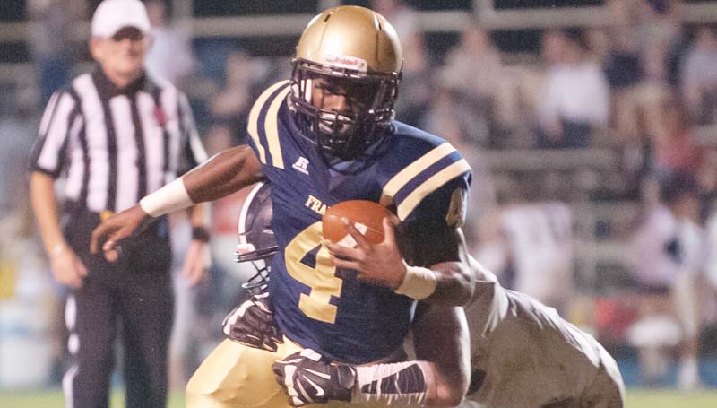 Daily Leader / File Photo / Franklin County's junior De'Martre Collins received the Most Valuable Special Teams Player of the Year in All-Region 7-3A selection.