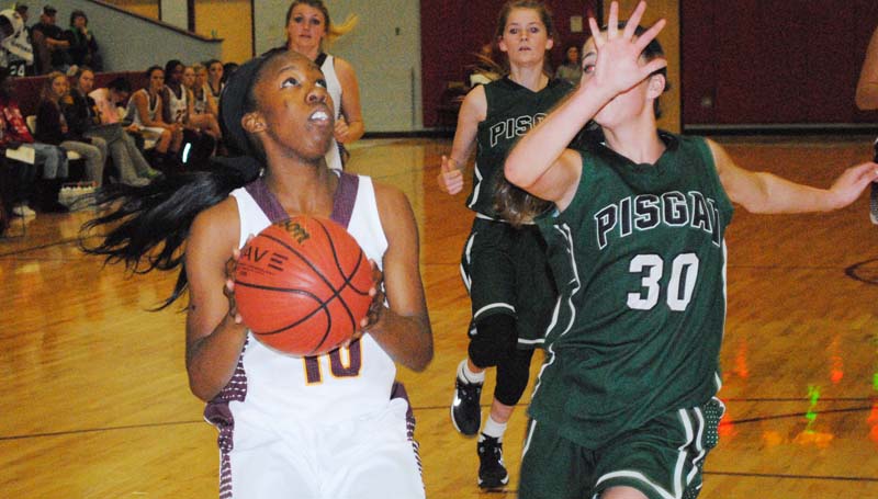 Daily Leader / File Photo / Enterprise's junior guard Alissa Barlow powered the Lady Jackets Wednesday night with a team-high 20 points against Columbia Academy.