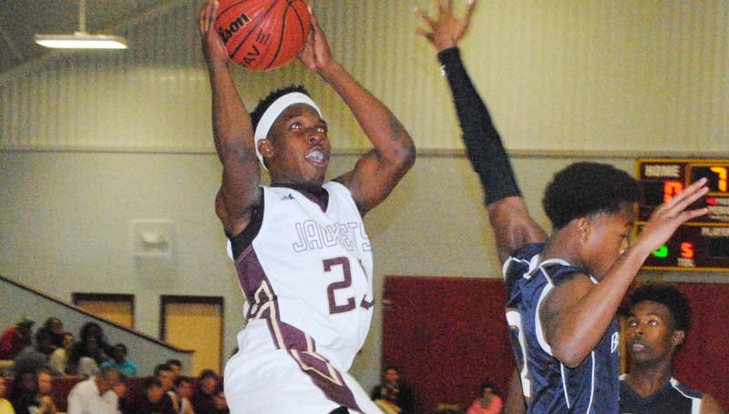 Daily Leader / File Photo / Enterprise's Dewayne Pendleton (23) scored a team-high 21 points as the Jackets fall to Columbia Academy in boys action Wednesday night.