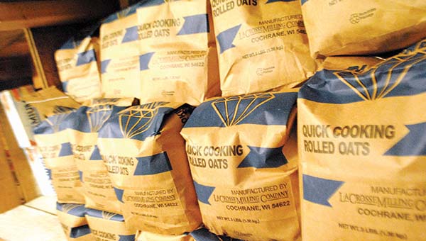 Photo by Aaron Paden/ Bethel AME Church Food Pantry stores thousands of pounds of food to give away to the community twice a month.