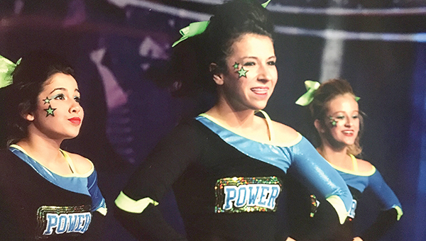 Photo submitted / Melody Ashley, a cheerleader at Powerhouse Allstars, has been nominated for The Cheerleader’s Magazine’s Cheerleader of the Year award.