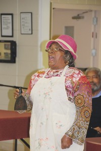 The Mt. Wade Women’s Mission Ministry acted out the jobs and duties of black women throughout history.