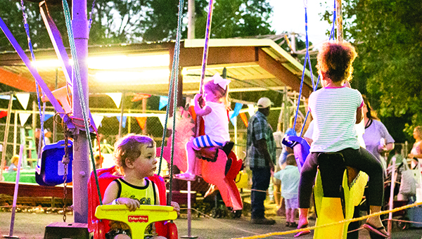 Photo by Kaitlin Mullins The Exchange Club Park will open this weekend. The organization has given school groups the opportunity to raise funds by running the food booths.