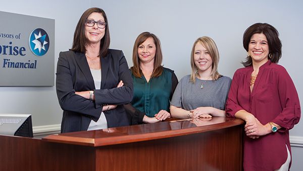 Photo submitted / Pictured are (from left) Susan L. Proaps, private wealth adviser; Mindy Smith, practice manager/client service coordinator; Jessica Marbury, marketing consultant/administrative assistant; and Jessica Langley, executive assistant/operations director