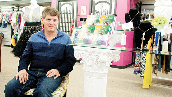 Photo by Julia Miller / Jerry Burkett’s book “Pageant Dad” is available at various locations around Brookhaven including Roxy Magnolia.