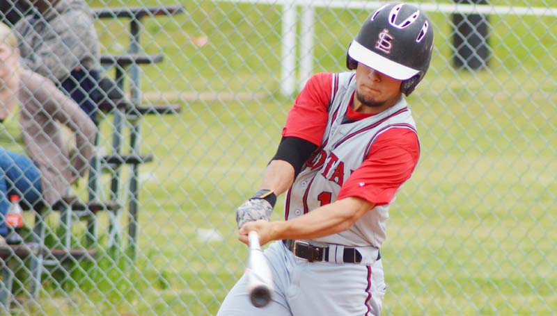Daily Leader / Chris King / Loyd Star senior Lamar Lang powered the Hornets slugfest against Prentiss Thursday night.