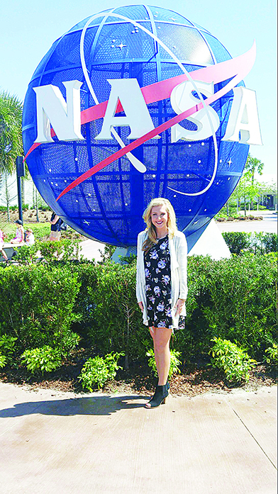 Missy Clanton traveled to Cape Canaveral last week to watch her experiment get launched into space on SpaceX CRS-8. She and a group of Brookhaven Academy students developed the experiment over the past year under the advisement of BA teachers Leslie Hood and Dianne Watson.