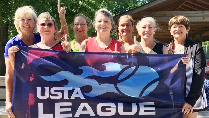 Daily Leader / Photo submitted / Brookhaven's UTSA Women 50 & over 6.0 captured the State Championship in Mississippi. Members of the team are (front, from left) Sondra Broussard, Judy Phillips, Llewellyn Coon; (back) Anna Giust, Beth Breeland, Cathy McDonnieal and Carolyn Rounsaville. Not Pictured: Rhonda Rayborn, Terri Riley, Linda Kay Lambert and Lawana Latham.