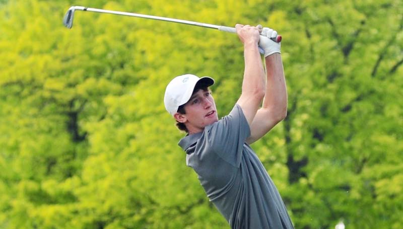 Co-Lin Media / Co-Lin's Phillip Heine finished 29th in the NJCAA Division II National Golf Tournament at Swan Lake Resort in Plymouth, Indiana.