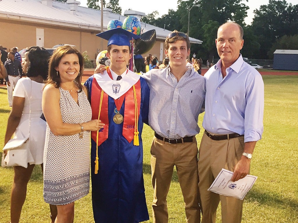 Photo submitted/Recent Brookhaven High School graduate Daniel Clark received a $250,000 scholarship to attend Washington and Lee University in Lexington, Virginia. Clark said if it was not for the support of his family, he would not be as successful as he is today. 