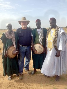 Photo submitted/Bill Manduca (second from left) worked as the executive director of the Clean Water for Malawi project, which has drilled 158 wells in the African country since 2010.