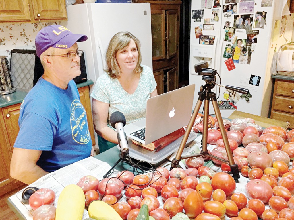 Photo submitted/Tommy and Patti Alderman will share their farm experiences on their Alderman Farms Live YouTube channel every Sunday at 5 p.m.