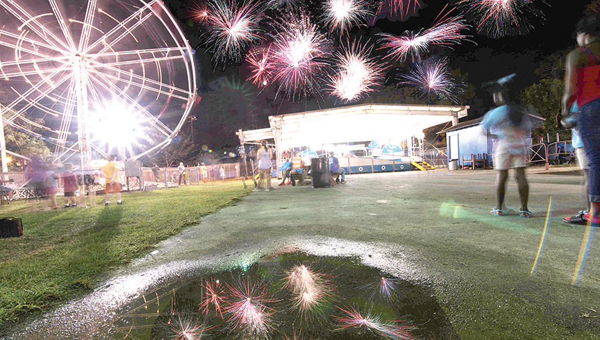 File photo/Exchange Club Fair, hosted at Exchange Club Park, will kick off this year on July 30, and will be open from 6:30 to 10 p.m.