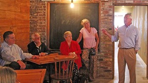 Photo by Alex Jacks/United States Sen. Roger Wicker speaks to local Brookhaven and Lincoln County officials about several bills he is currently working on and the upcoming presidential election.