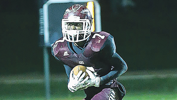 Photo courtesy of Copiah County Courier/ Hazlehurst wide receiver Jaquaveon Tillman serves as his team’s primary big play threat in 2016.
