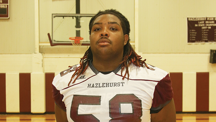 Photo courtesy of Copiah County Courier/ All-State offensive lineman Shauntavis Vardaman currently has offers from MSU, Louisiana Tech, Alcorn and Southern Miss among others. Varsitypreps.com ranks him as the state’s number five recruit.