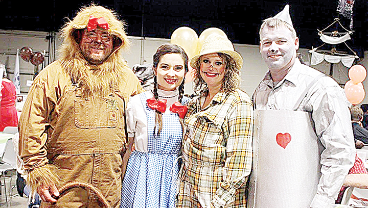Photos submitted/The staff of Brookhaven Animal Hospital waited tables dressed as characters from “The Wizard of Oz” at the 12th annual Brookhaven Animal Rescue League celebrity dinner. Celebrity waiters included (from left) Dr. Ryan Case , Dr. Kristy Ferguson, Ashley Moore and Dr. Bob Watson. Below, Miss Mississippi Laura Lee Lewis will be the special guest at the BARL celebrity dinner Oct. 25. Lewis, a Brookhaven native, recently finished in the top five of the Miss America pageant. Tickets are on sale for this year’s event, which will be Oct. 25 at the Lincoln Civic Center.