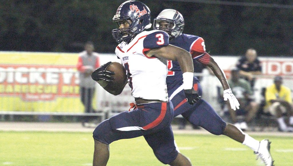 Photo by Laurel Leader-Call/Ole Brook running back Kenneth Dixon will need to continue to produce if the Panthers hope to make noise in division play. 