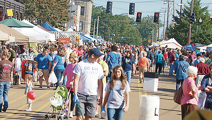 Photos submitted/The Brookhaven-Lincoln County Chamber of Commerce is gearing up for the 42nd annual Ole Brook Festival Friday and Saturday. This year’s festival will feature live entertainment, food and artisan vendors, a car show, a 5K walk/run and a youth zone. For more information about the Ole Brook Festival, contact Chamber program director Katie Nations at 601-833-1411 or katie@brookhavenchamber.com.