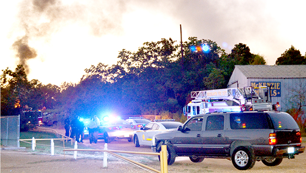 No one was injured in an explosion at McKenzie Metals on Saw Mill Lane. The explosion, which caused a fire in a metal trailer used to haul scrap metal, occurred about 6:40 p.m.