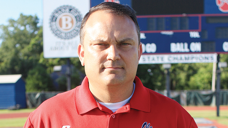 File photo / Tommy Clopton of Brookhaven led his Panthers to an 8-4 overall record during the 2016 season, leading to being named coach of the year by The Daily Leader.