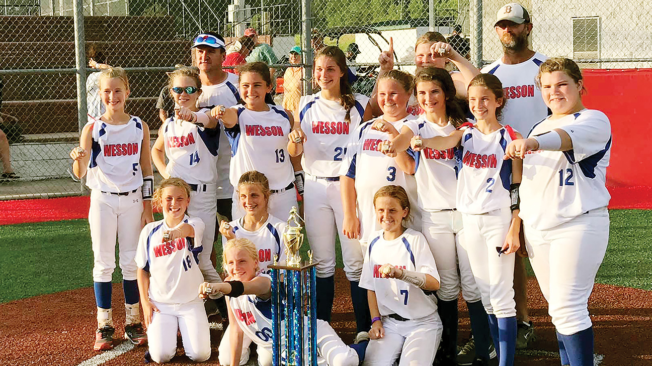Wesson 12U are state softball champs Daily Leader Daily Leader