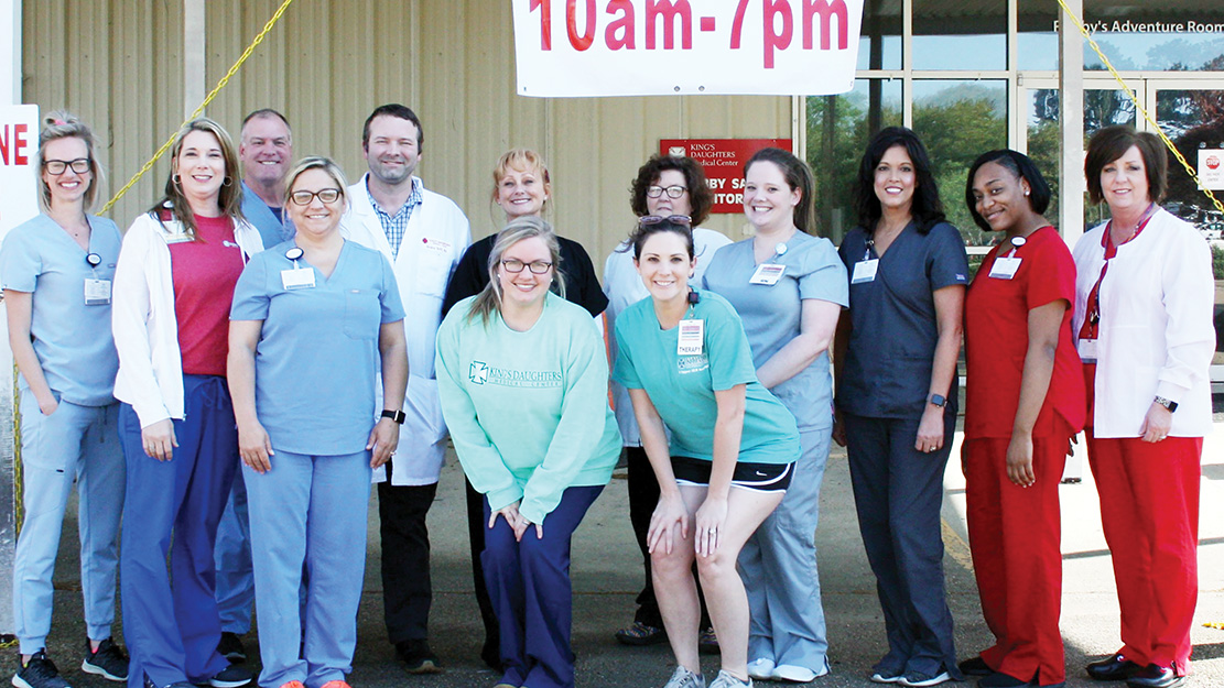 Get screened for COVID19 from your car at KDMC's mobile screening site