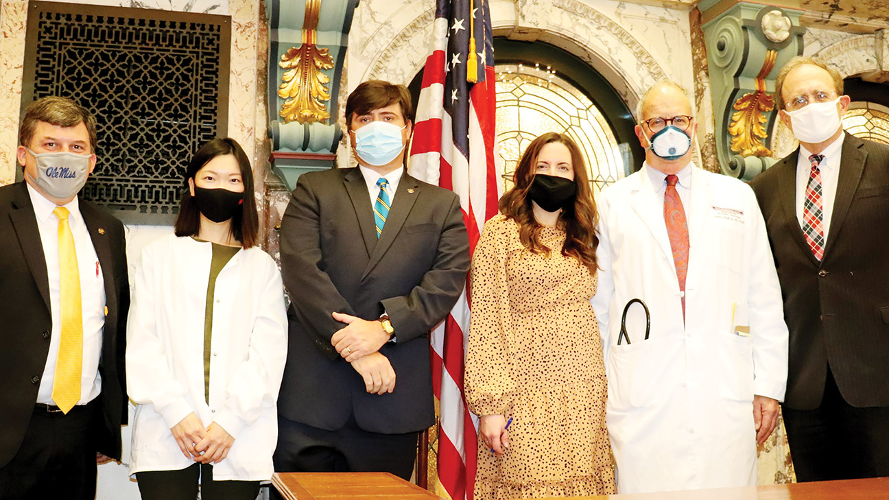 Brookhaven’s Moak is Doctor of the Day at MS Capitol Daily Leader