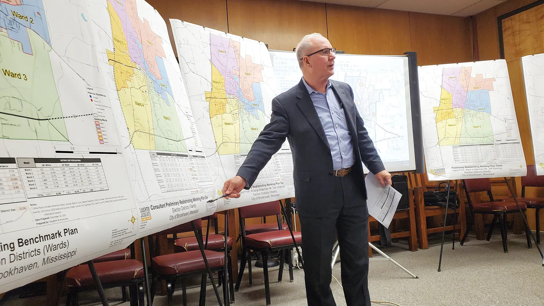 Final proposed redistricting plan presented to City of Brookhaven