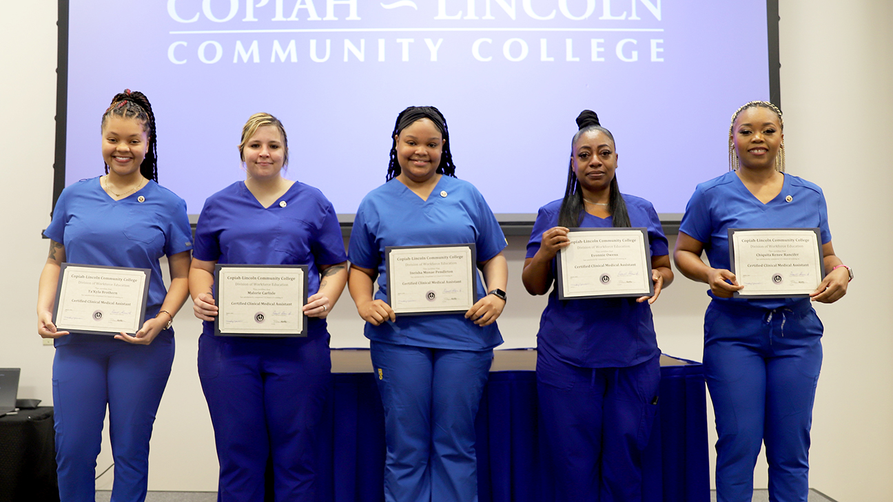 CopiahLincoln Community College graduates 11th class of Certified